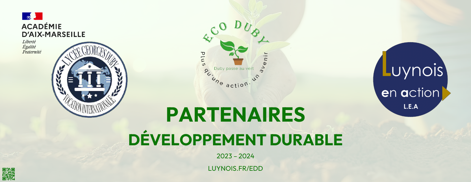 Développement durable : Luynois en Action renforce son partenariat avec le Lycée Georges Duby !